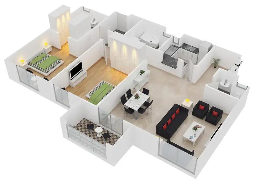Apartment Lux The Premium Eye View 2 *